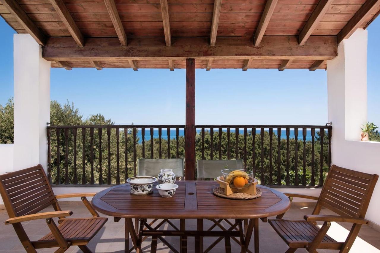 Cedrus And Sea, Beachfront House, Gennadi, Rhodes Eksteriør bilde